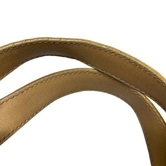 Auth DIOR/ChristianDior Trotteur Khaki Cream Beige Jacquard Leather Tote Bag - Picture 7 of 16